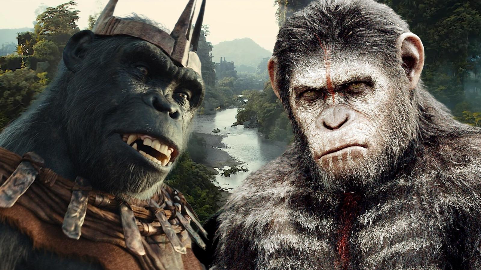 Kingdom of the Planet of the Apes Previous Movies