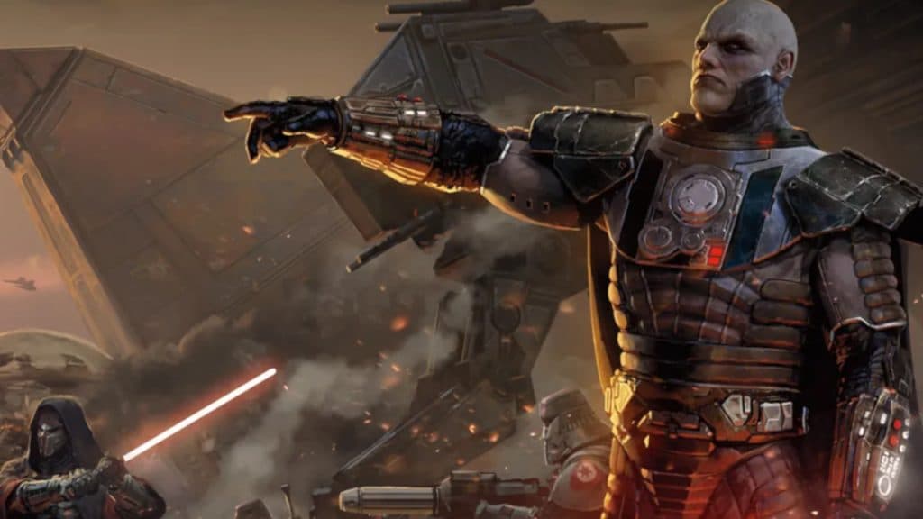 Darth Bane from the Old Republic games