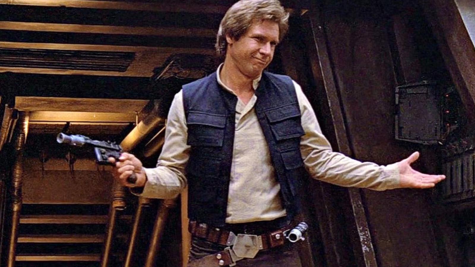 Harrison Ford as Han Solo in Return of the Jedi