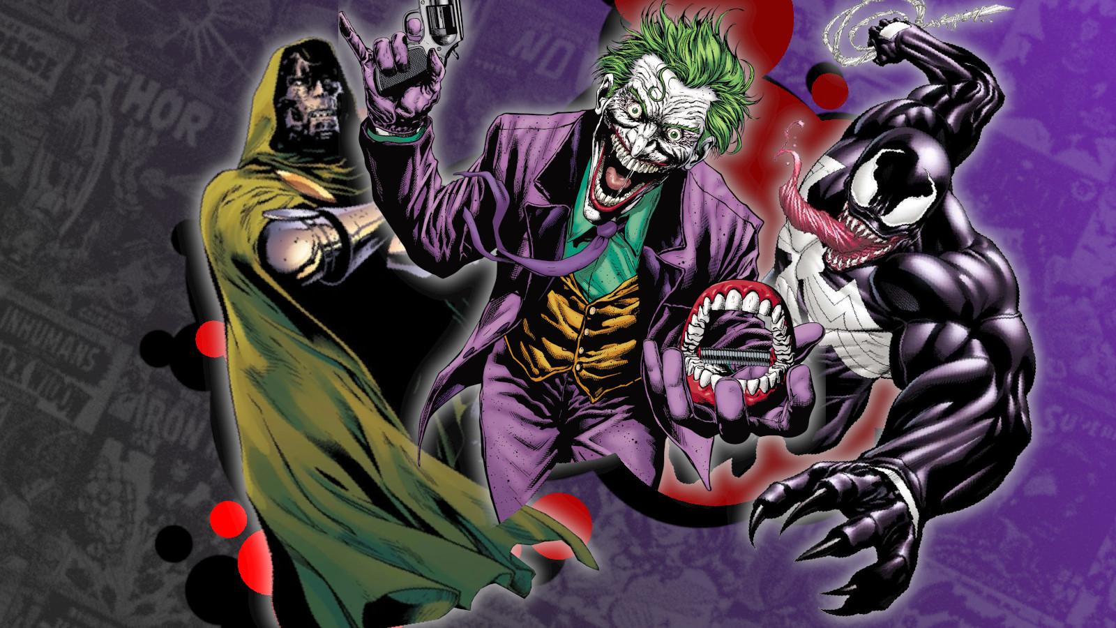 Dr Doom, Joker, and Venom lead our coverage of supervillain games we want to play