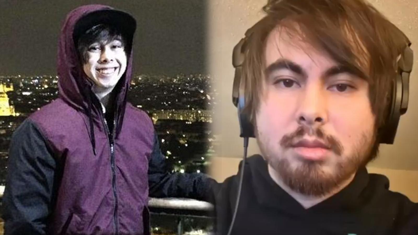 LeafyIsHere on the left, with a more recent selfie on the right.