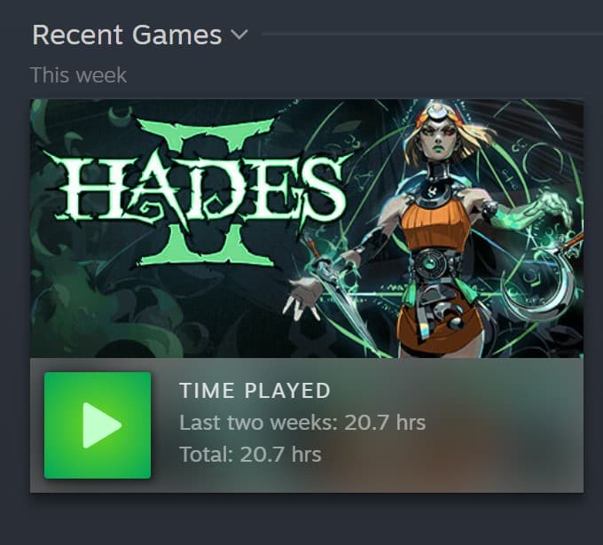 Страница Hades 2 в Steam