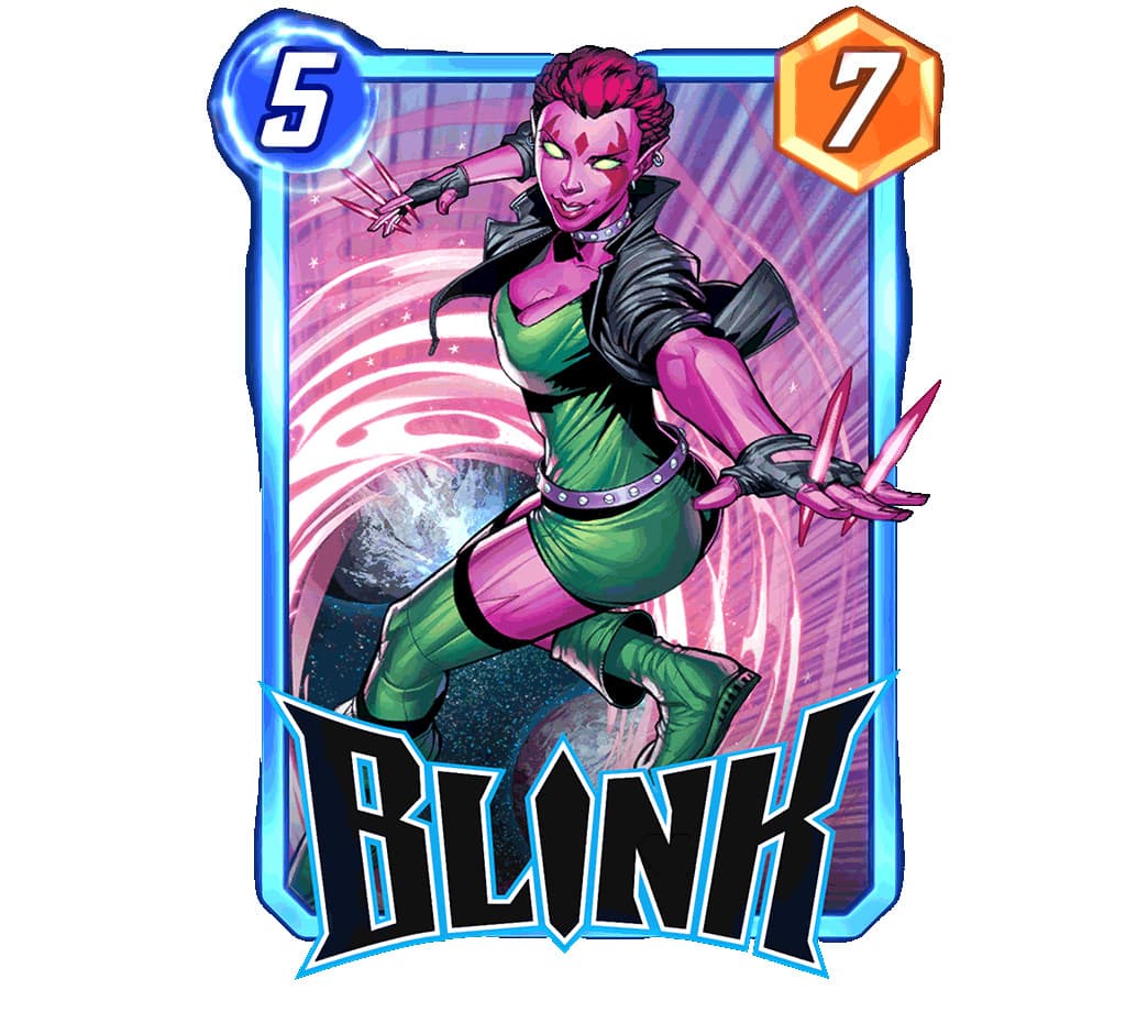 Marvel Snap A Blink in Time Blink card