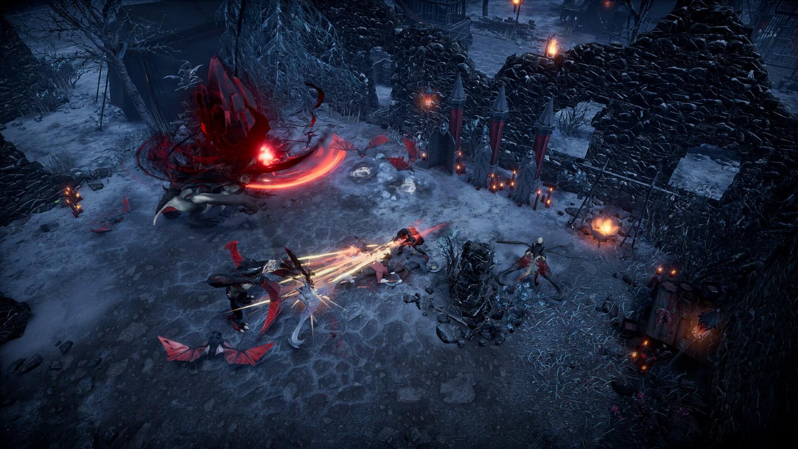 An image of V Rising gameplay.