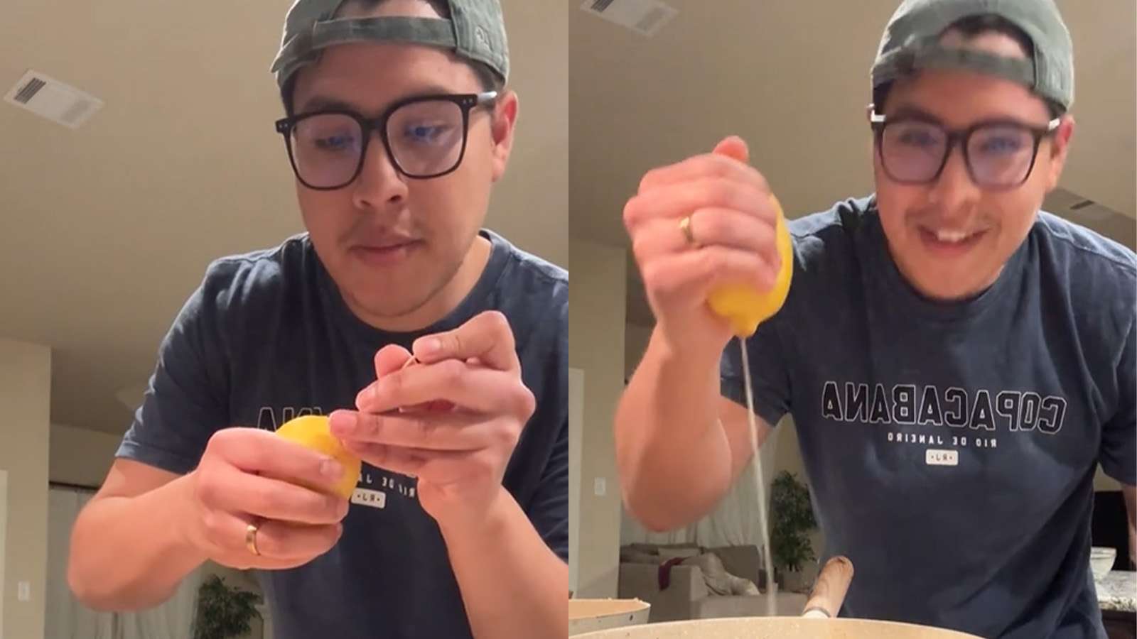TikToker lemon hack