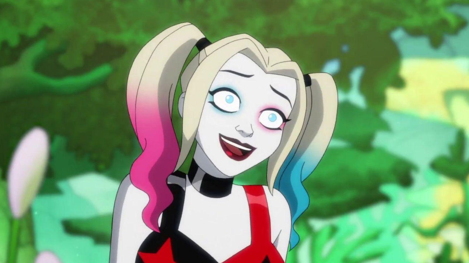 An animated version of Harley Quinn