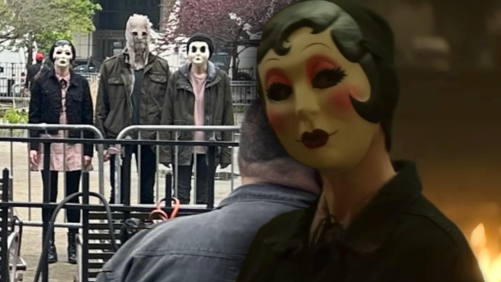 The Strangers in New York City and Pin Up Doll killer in The Strangers: Chapter 1