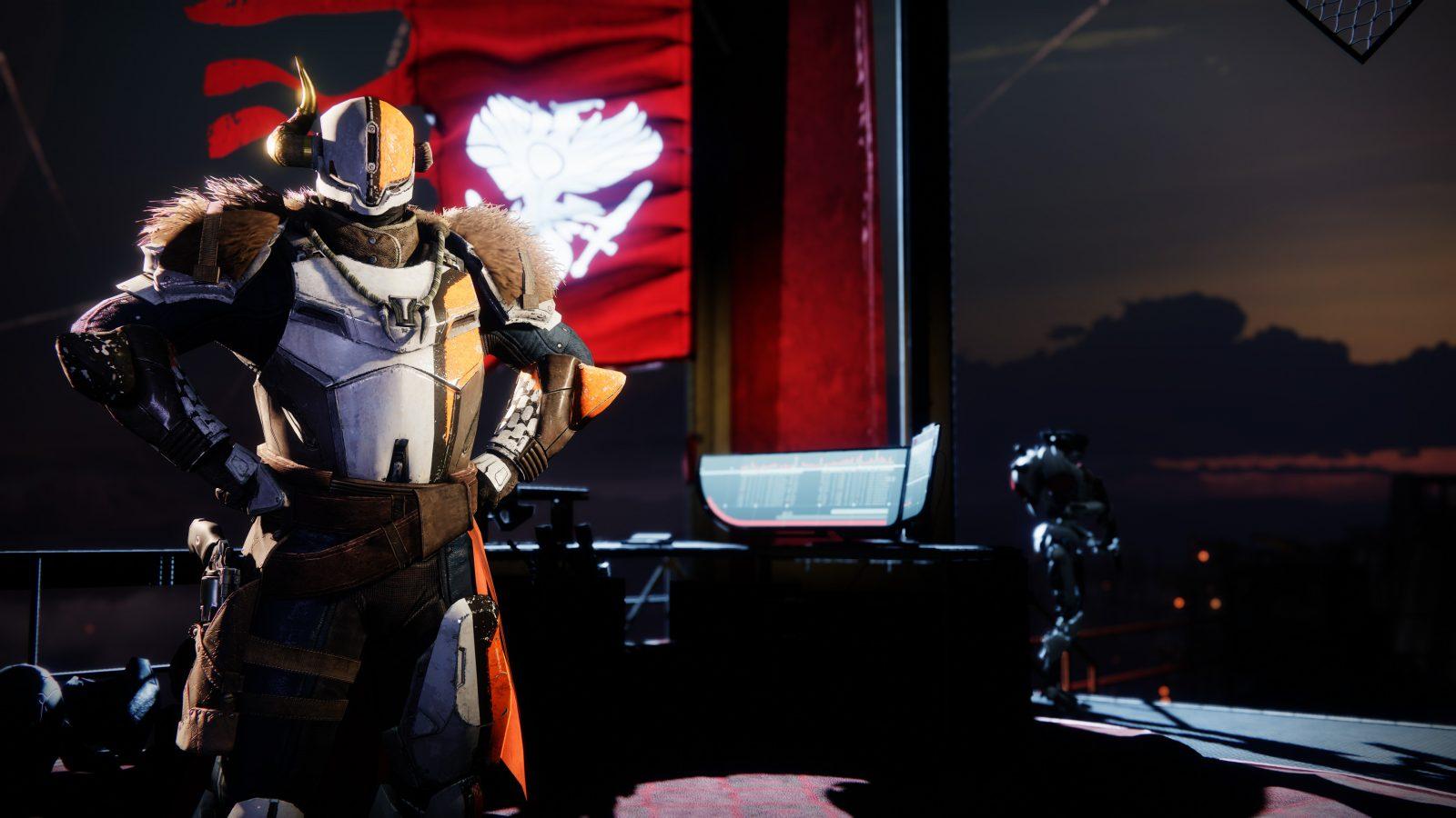 Destiny 2's Shaxx in the Tower