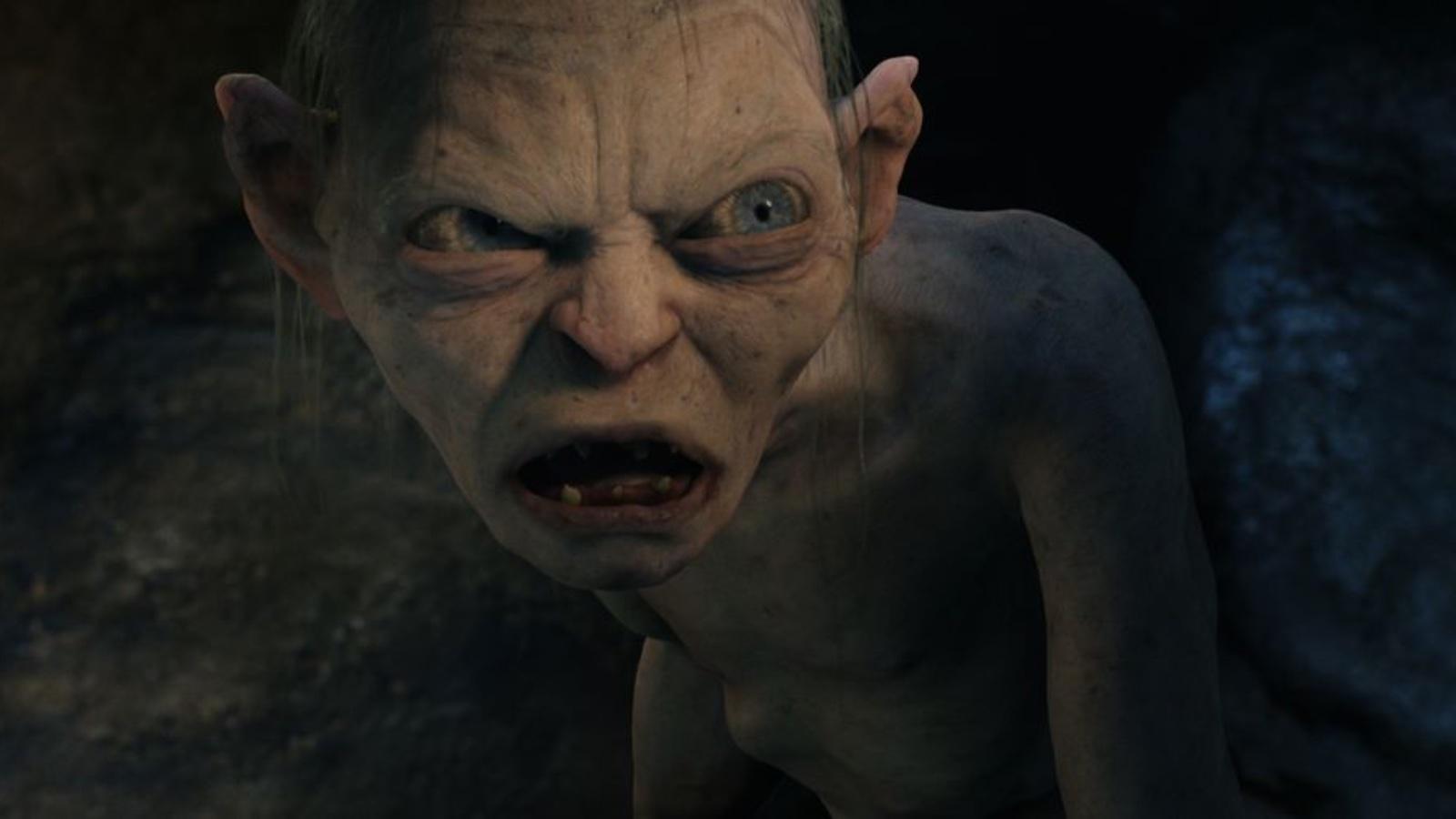 Andy Serkis as Gollum in Lord of the Rings