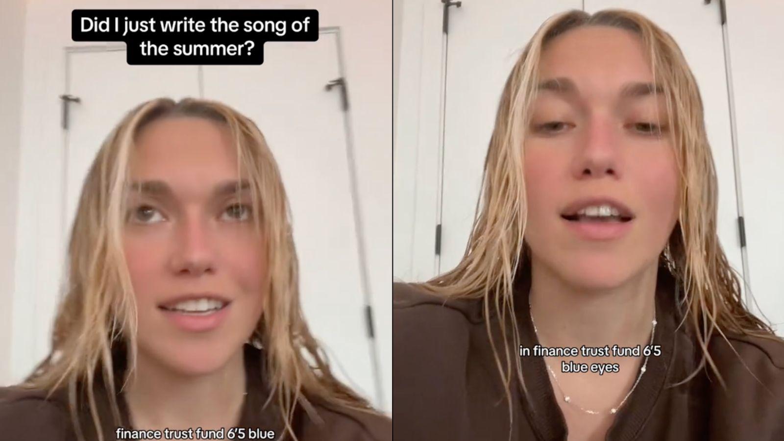 A woman has gone viral on TikTok with a new sound