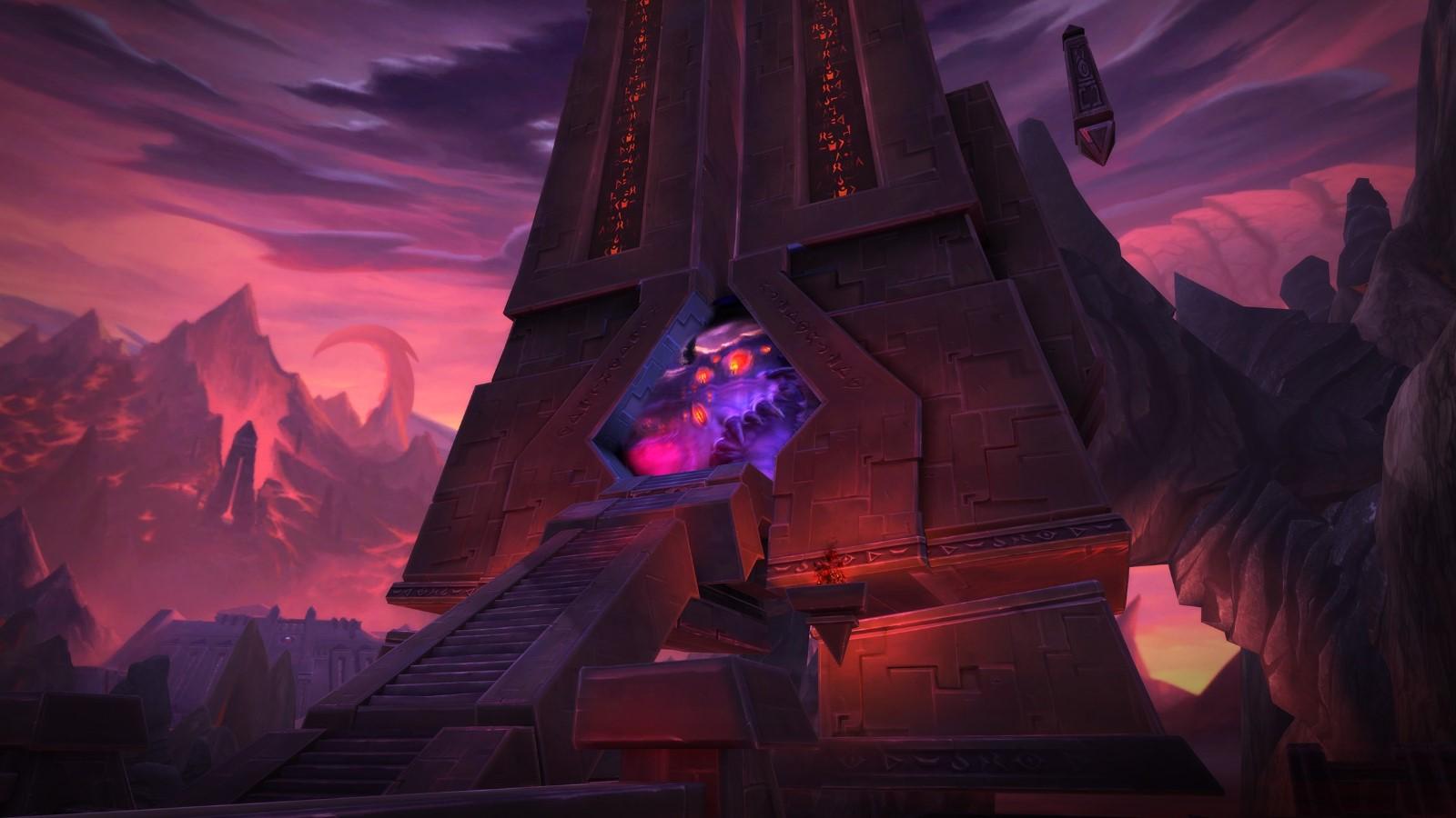 N'zoth waits in the Waking City in WoW