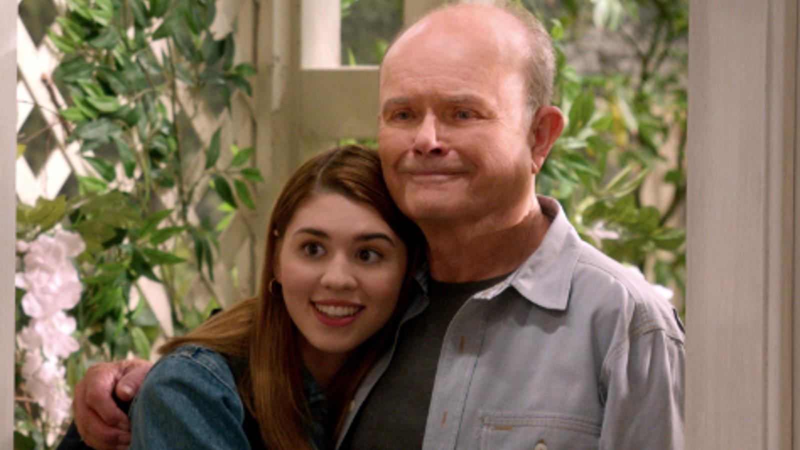 Callie Haverda and Kurtwood Smith in That '90s Show