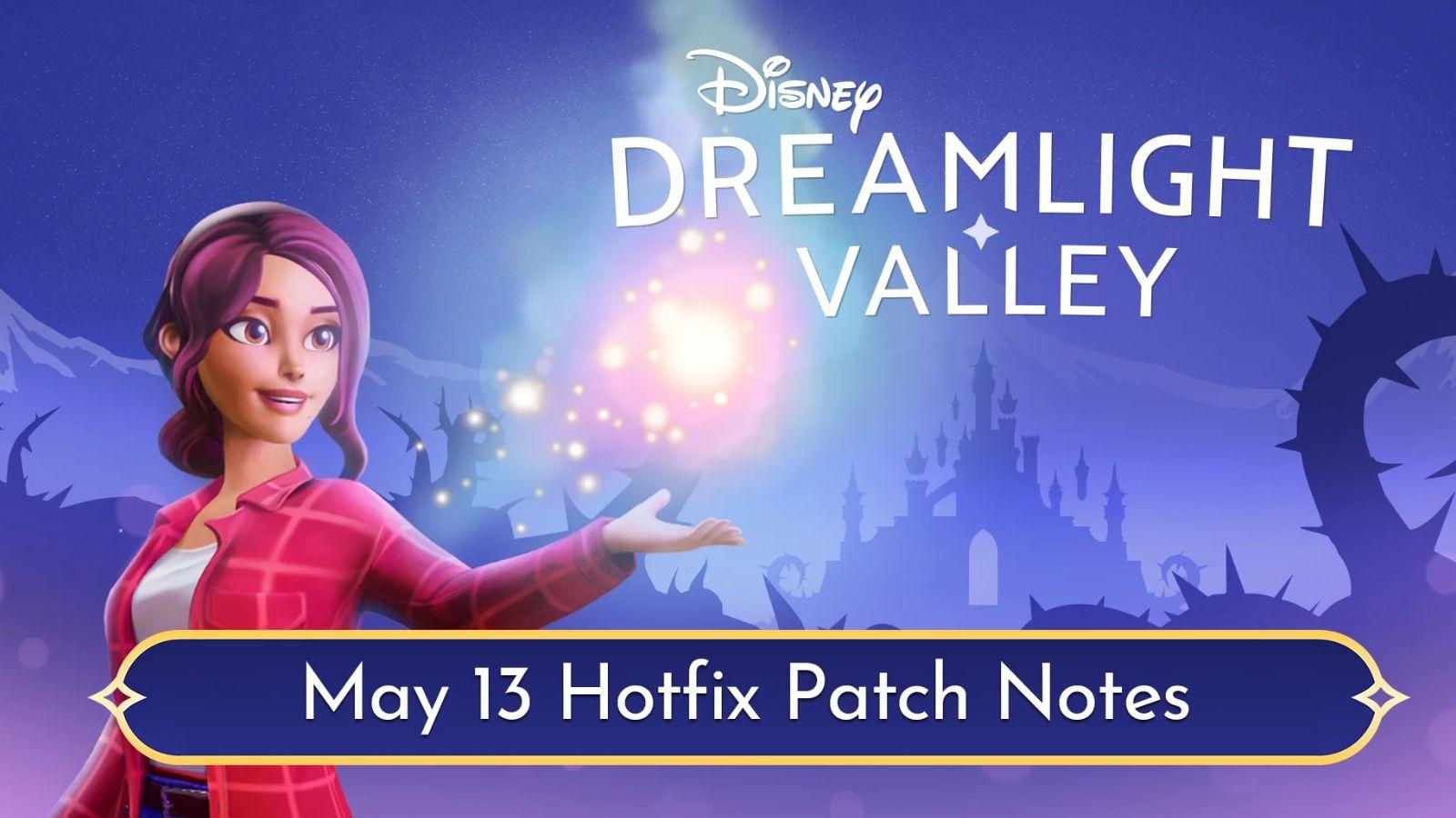 Disney Dreamlight Valley May 13 hotfix