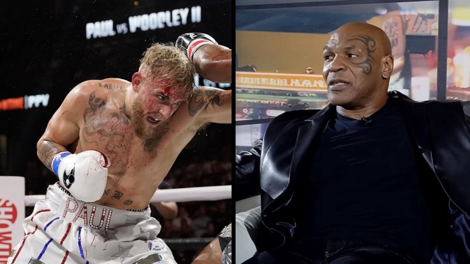 Mike Tyson sent a bold warning at Jake Paul ahead of their July 20 boxing match