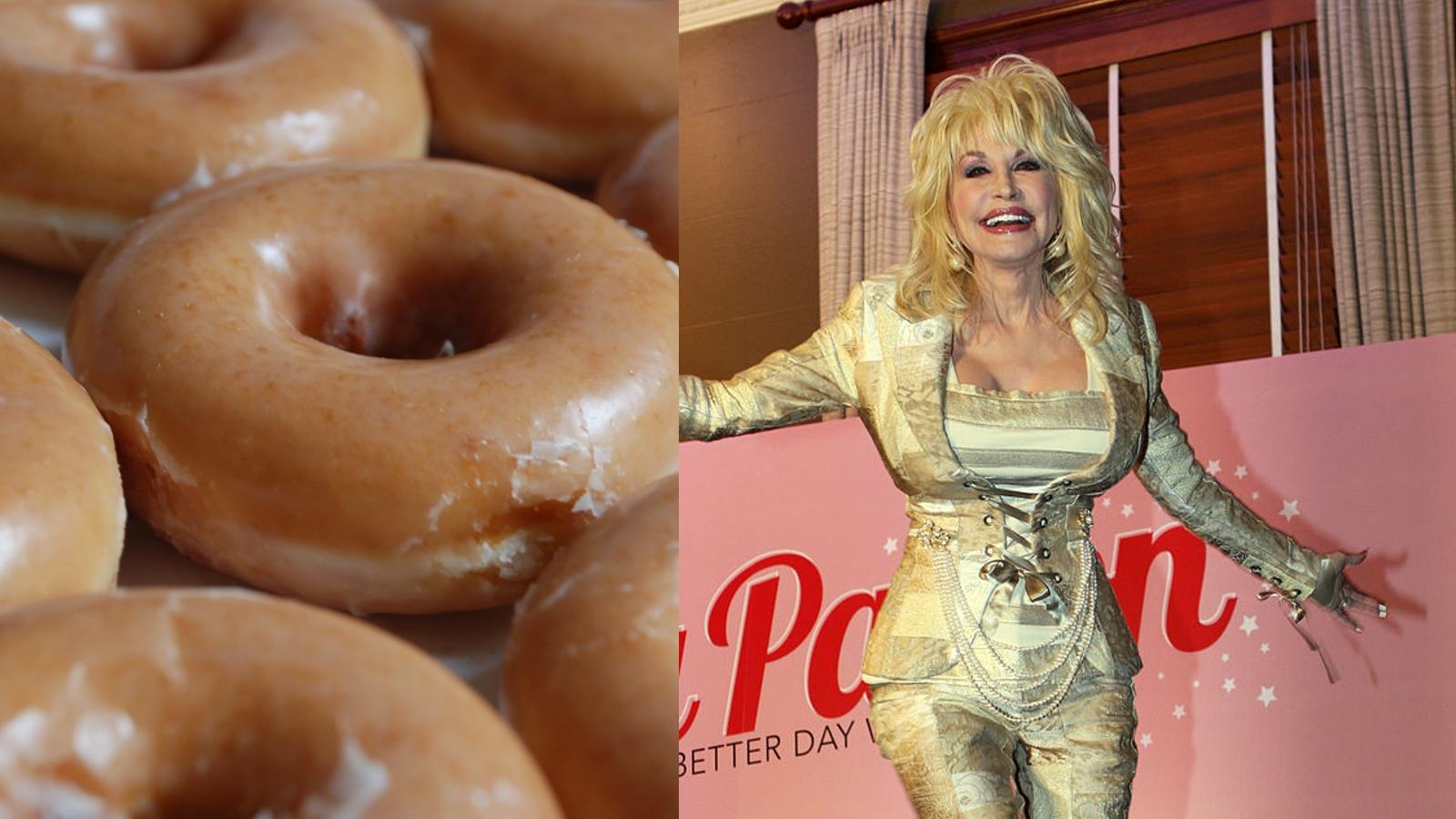 Krispy Kreme Dolly Parton collab