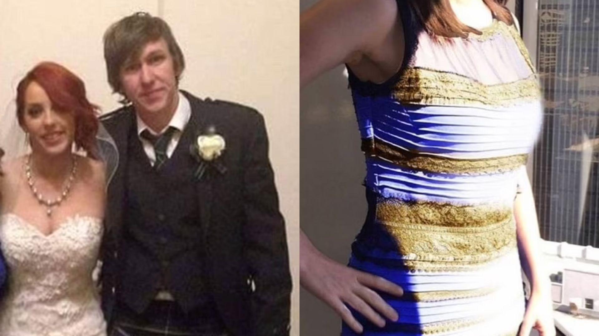 The dress that broke the internet and the couple that made it go viral on their wedding.