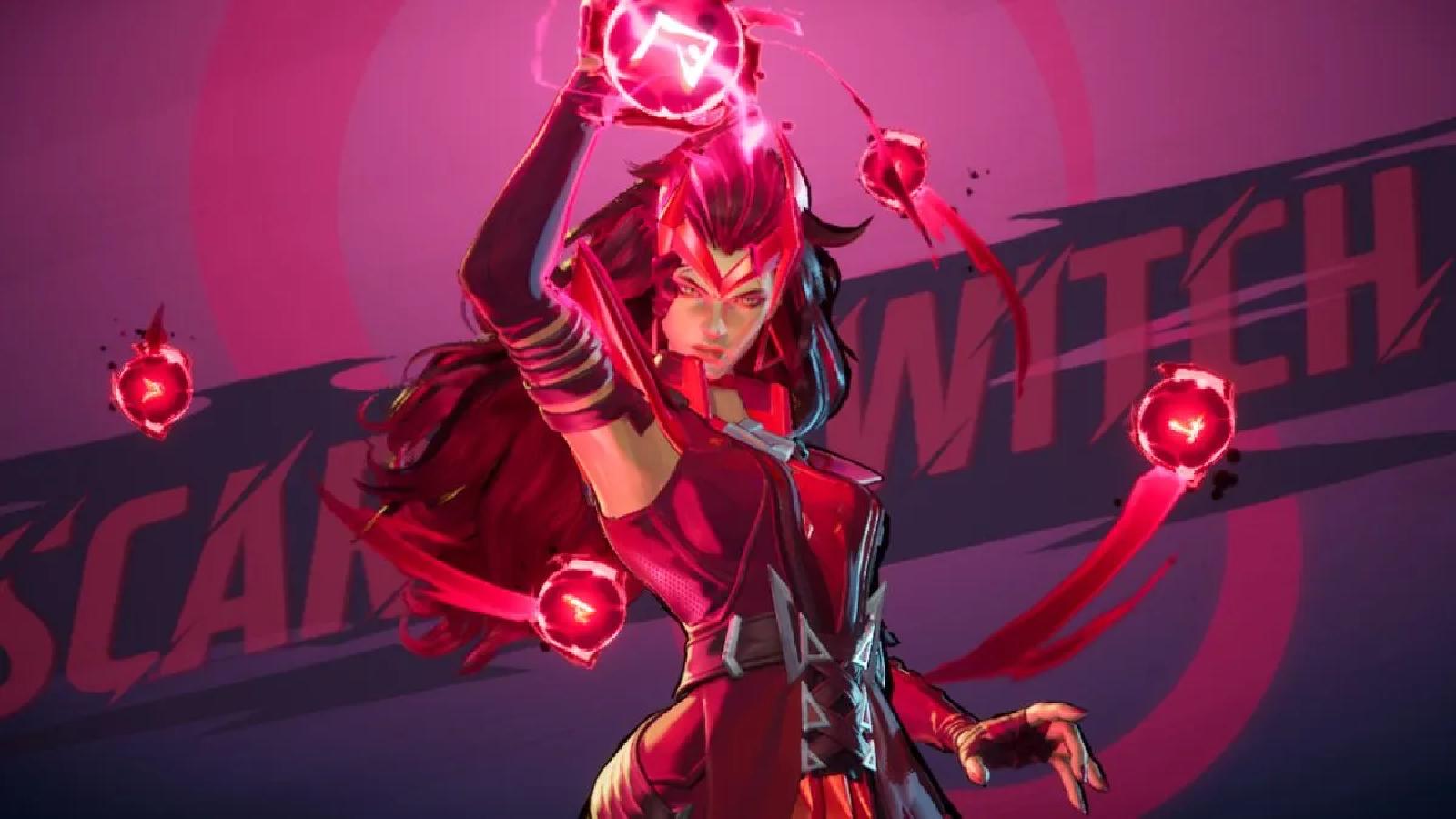 Scarlet Witch announcement image in Marvel Rivals