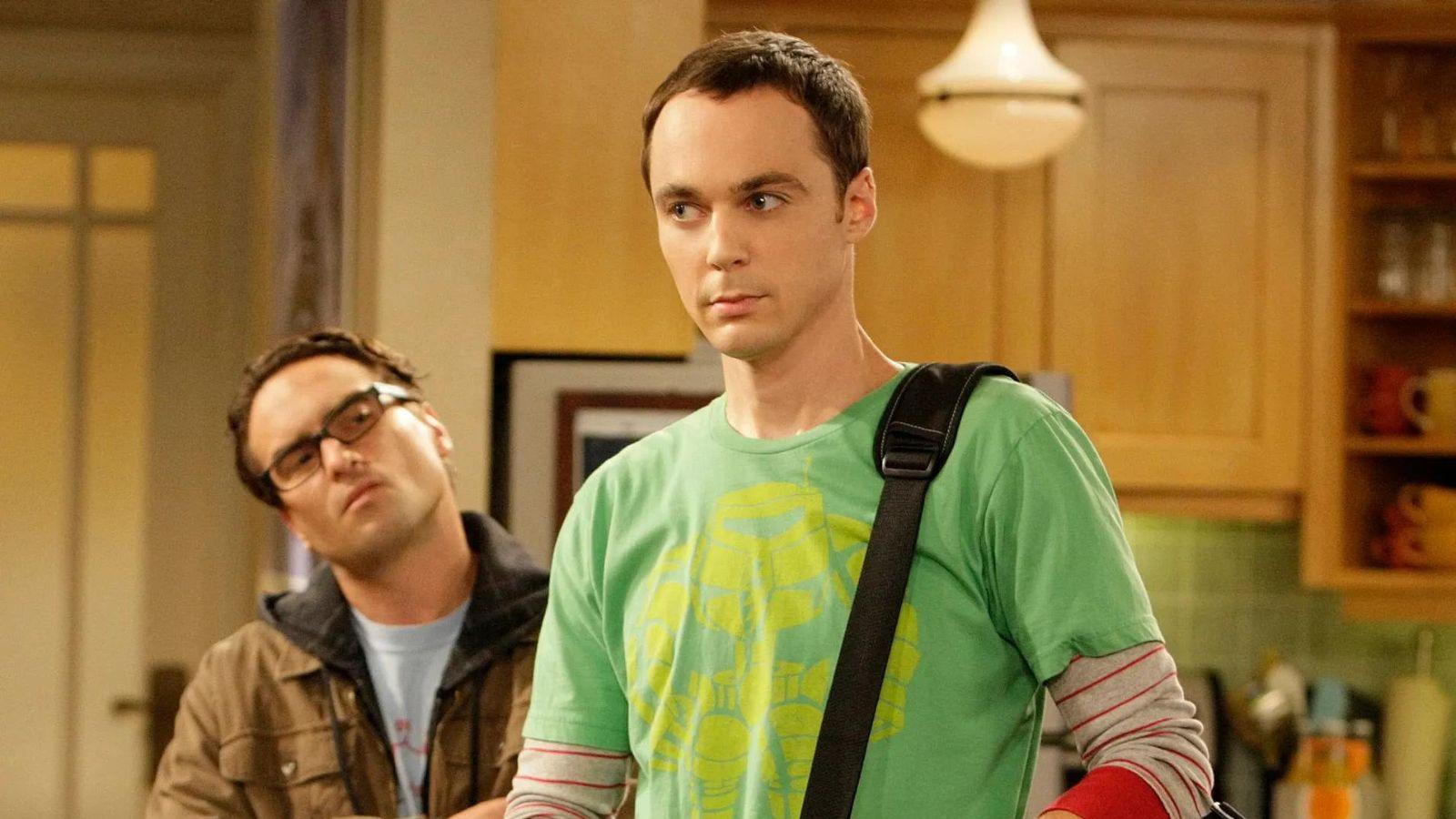 Sheldon Cooper in Big Bang Theory, soon to be Young Sheldon.