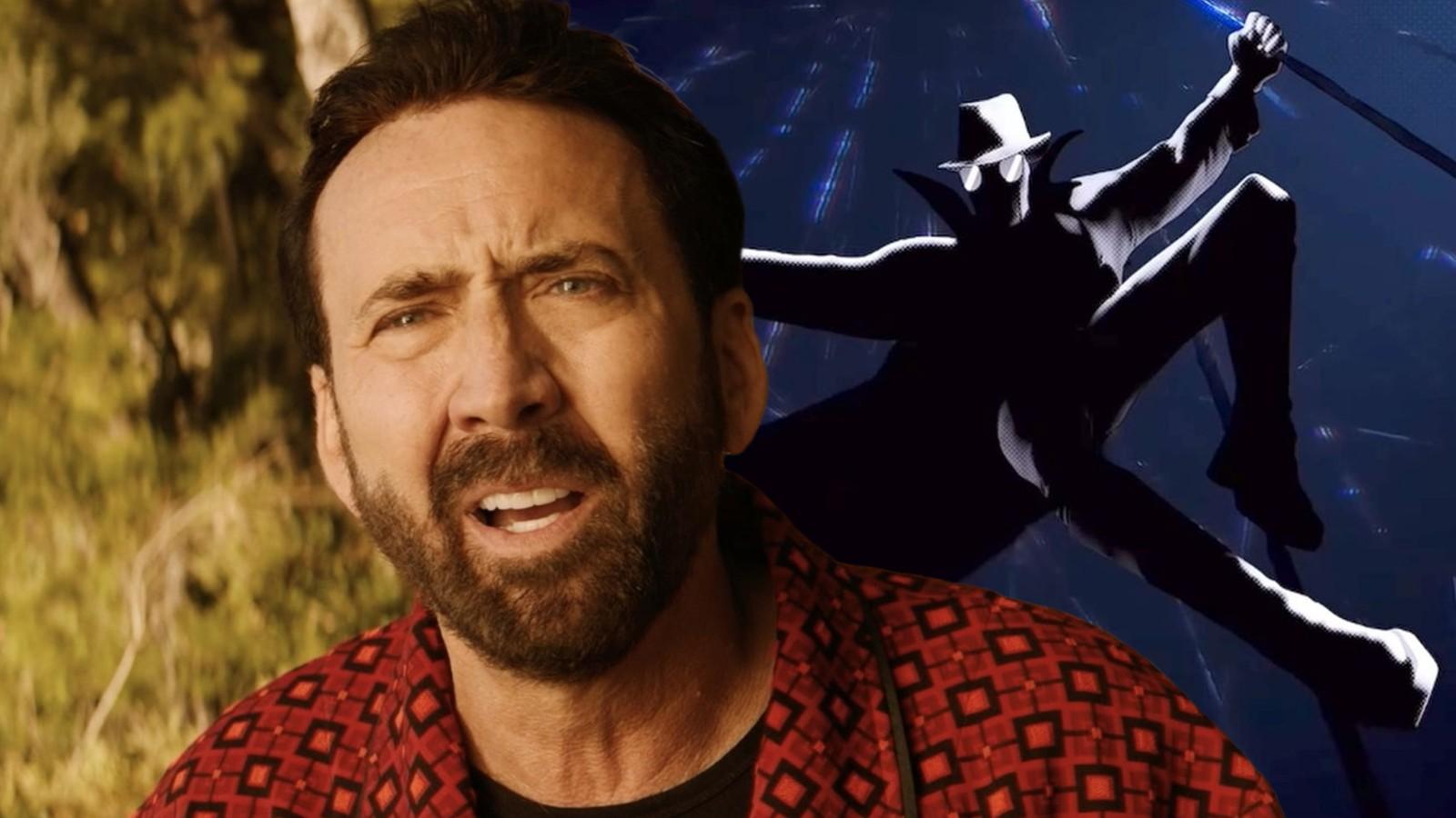 Nicolas Cage and Spider-Man: Noir