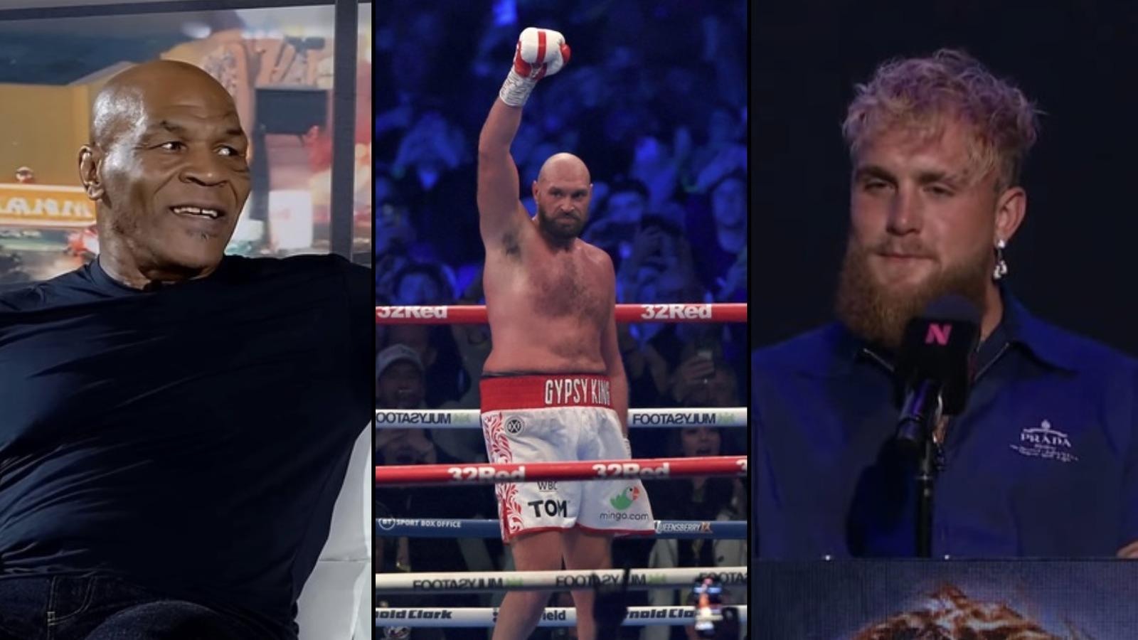 Boxing champion Tyson Fury gave his prediction for the Jake Paul vs Mike Tyson boxing match.
