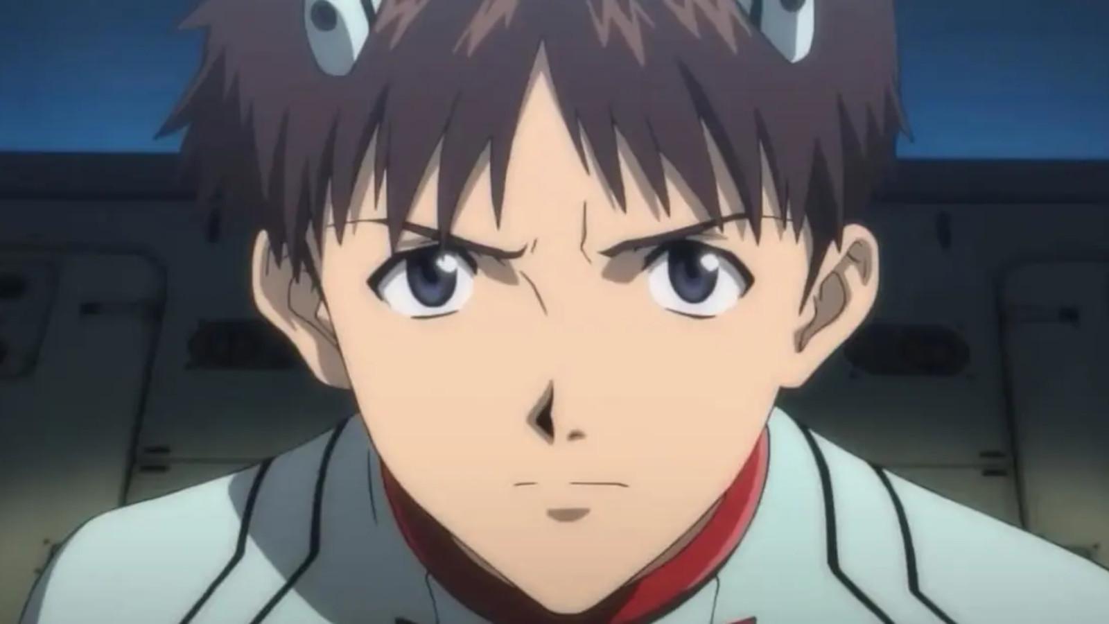 Shinji in Evangelion: 3.0+1.0 Thrice Upon a Time