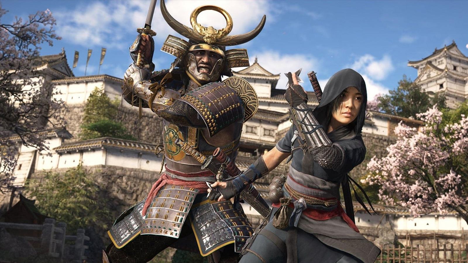 Yasuke and Naoe in Assassin's Creed Shadows