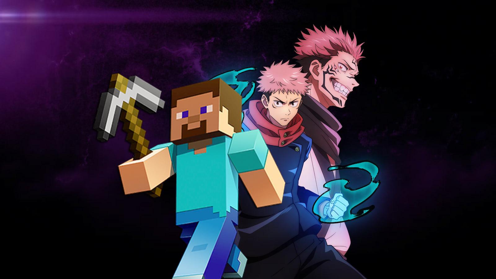 Minecraft fans convinced 15th anniversary ad hides Jujutsu Kaisen reference