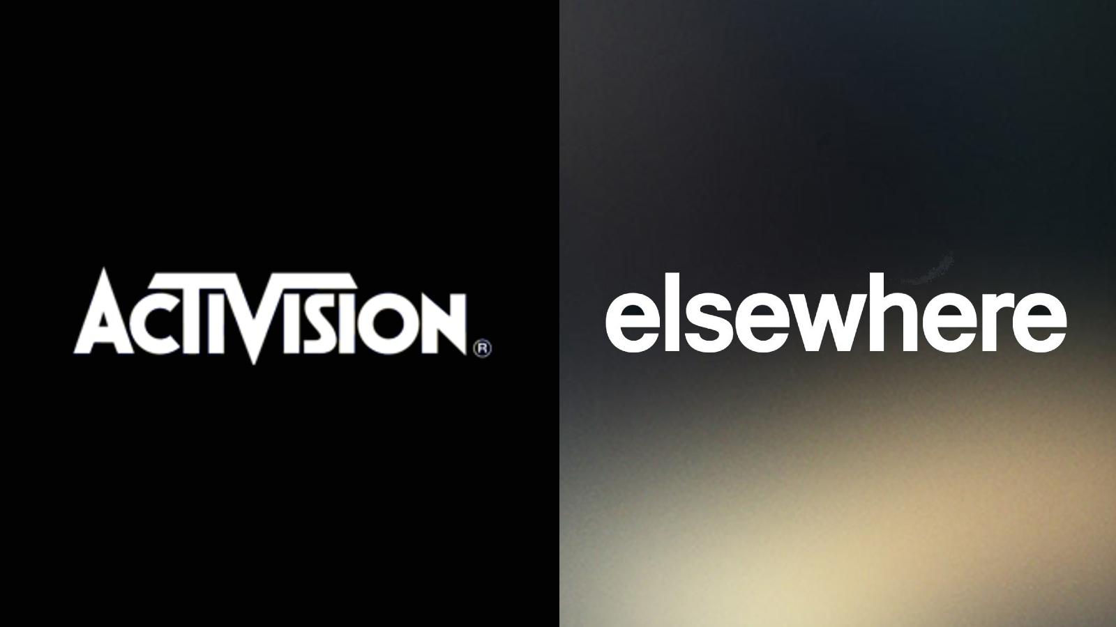 Activision and elsewhere entertainment logos