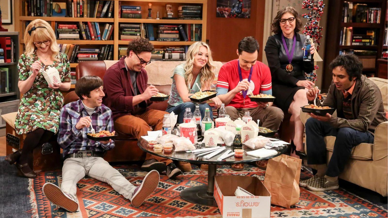 The cast of The Big Bang Theory