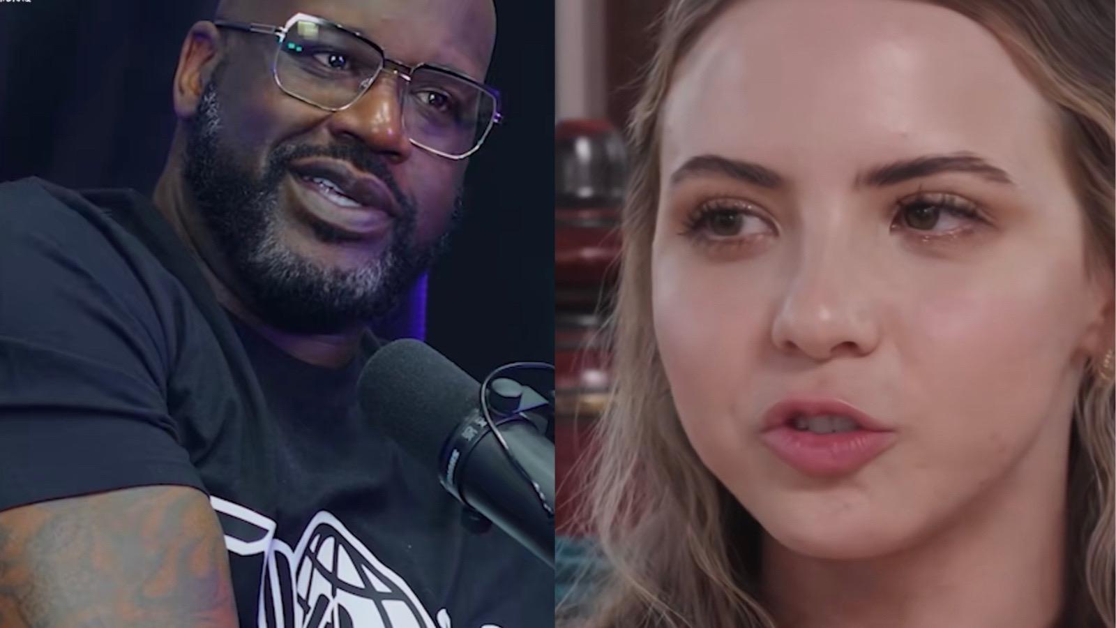 Shaq asks Bobbi Althoff on a date in front of her friend funny marco