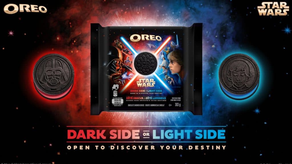 Oreo Star Wars cookies