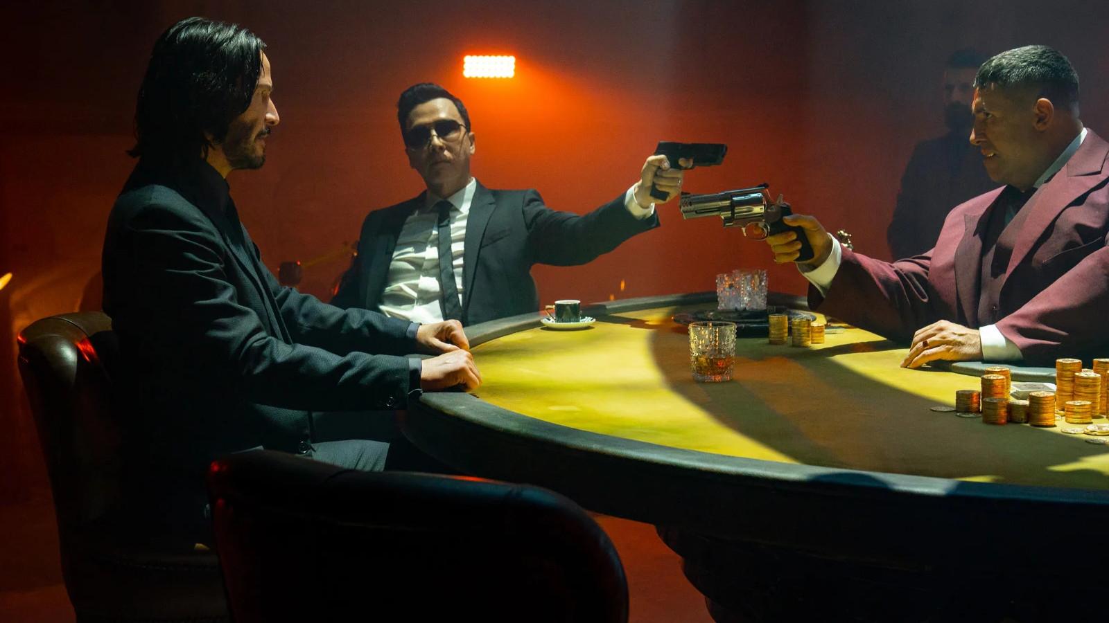 Caine and John Wick from John Wick: Chapter 4