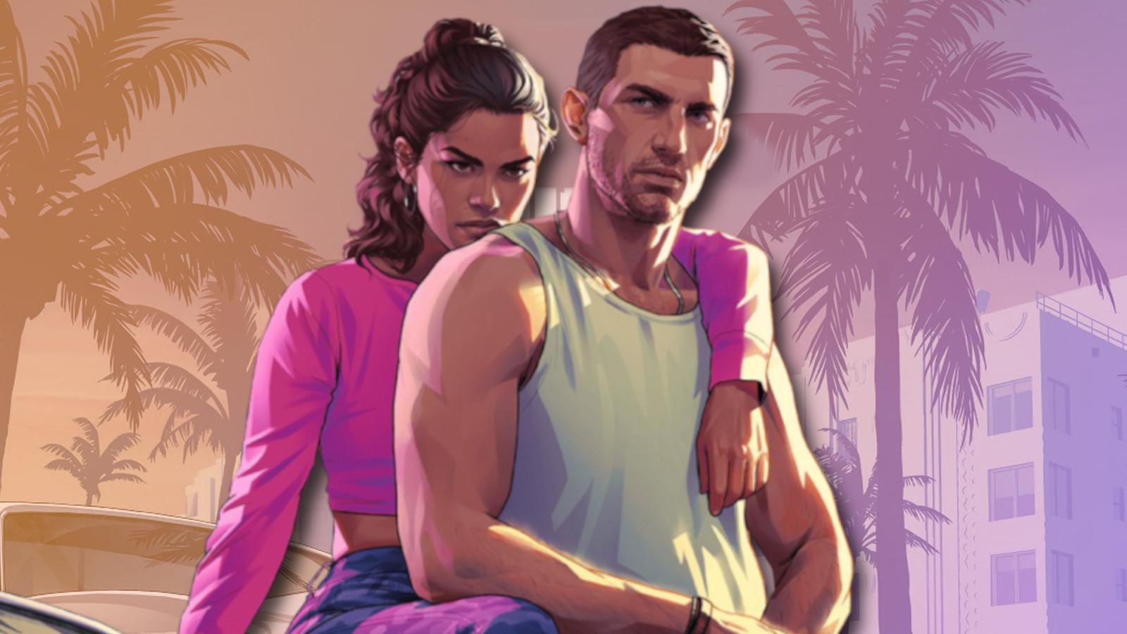 Lucia and her male partner from GTA 6