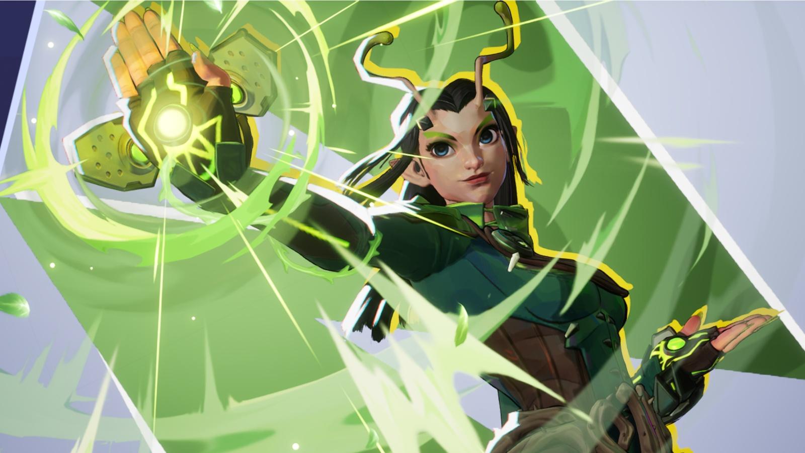 A screenshot featuring Mantis in Marvel Rivals.