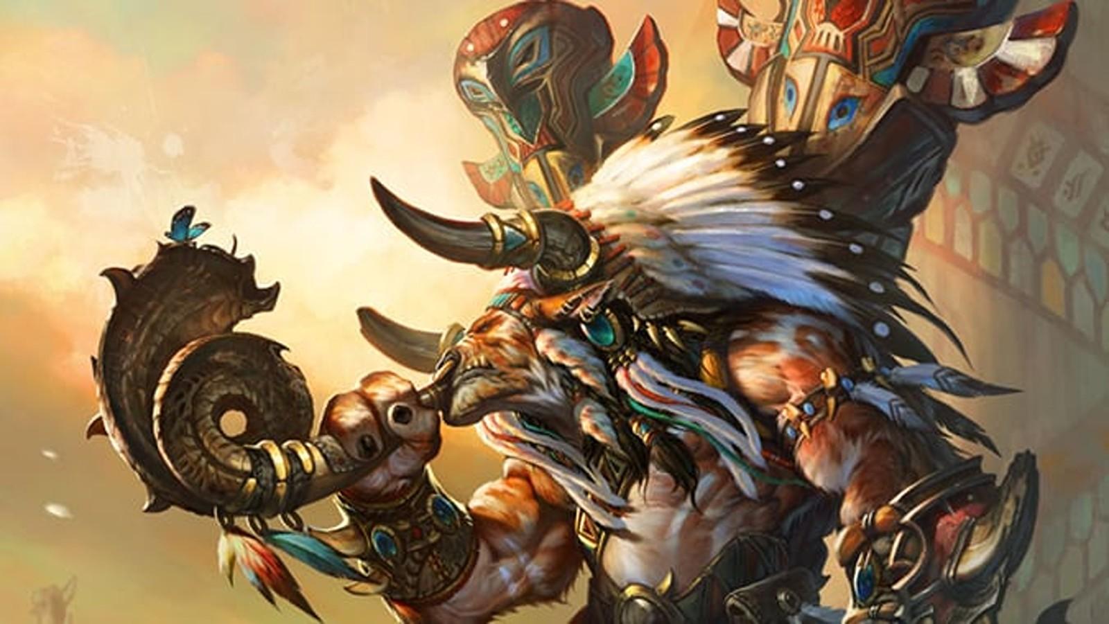 Baine Bloodhoof is a Warrior in World of Warcraft