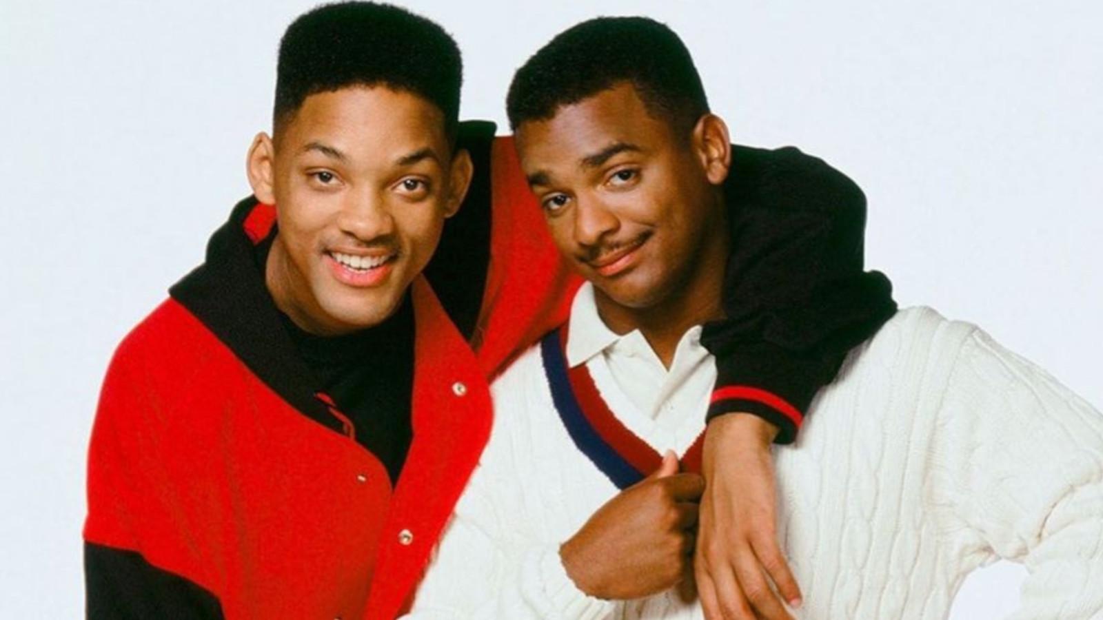Will Smith and Alfonso Ribeiro as Will and Carlton on Fresh Prince of Bel-Air