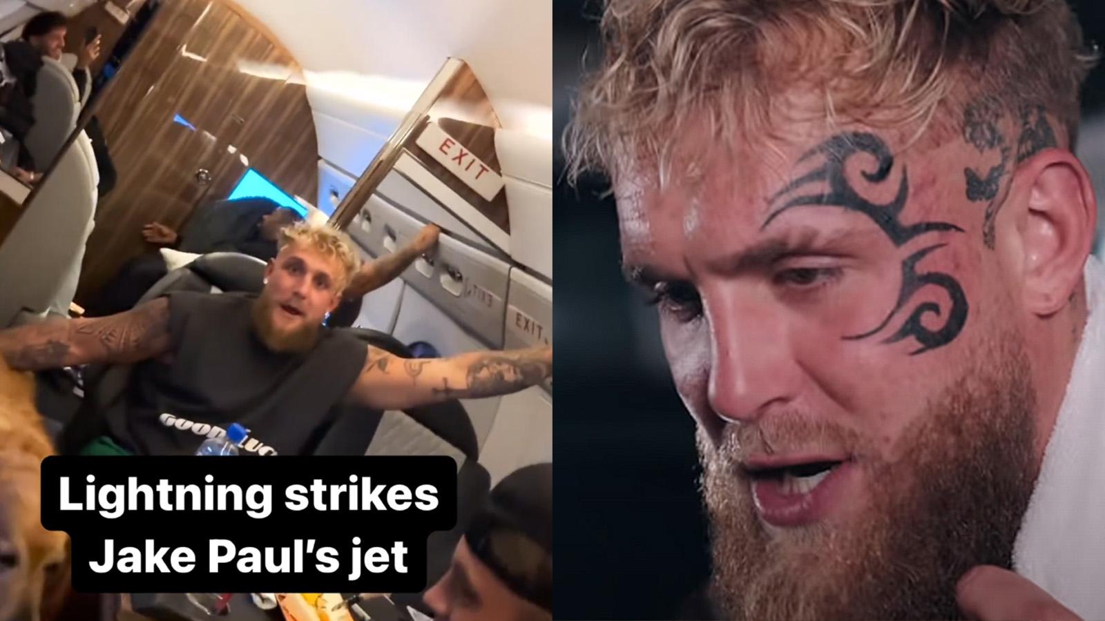 Jake Paul airplane goes wrong