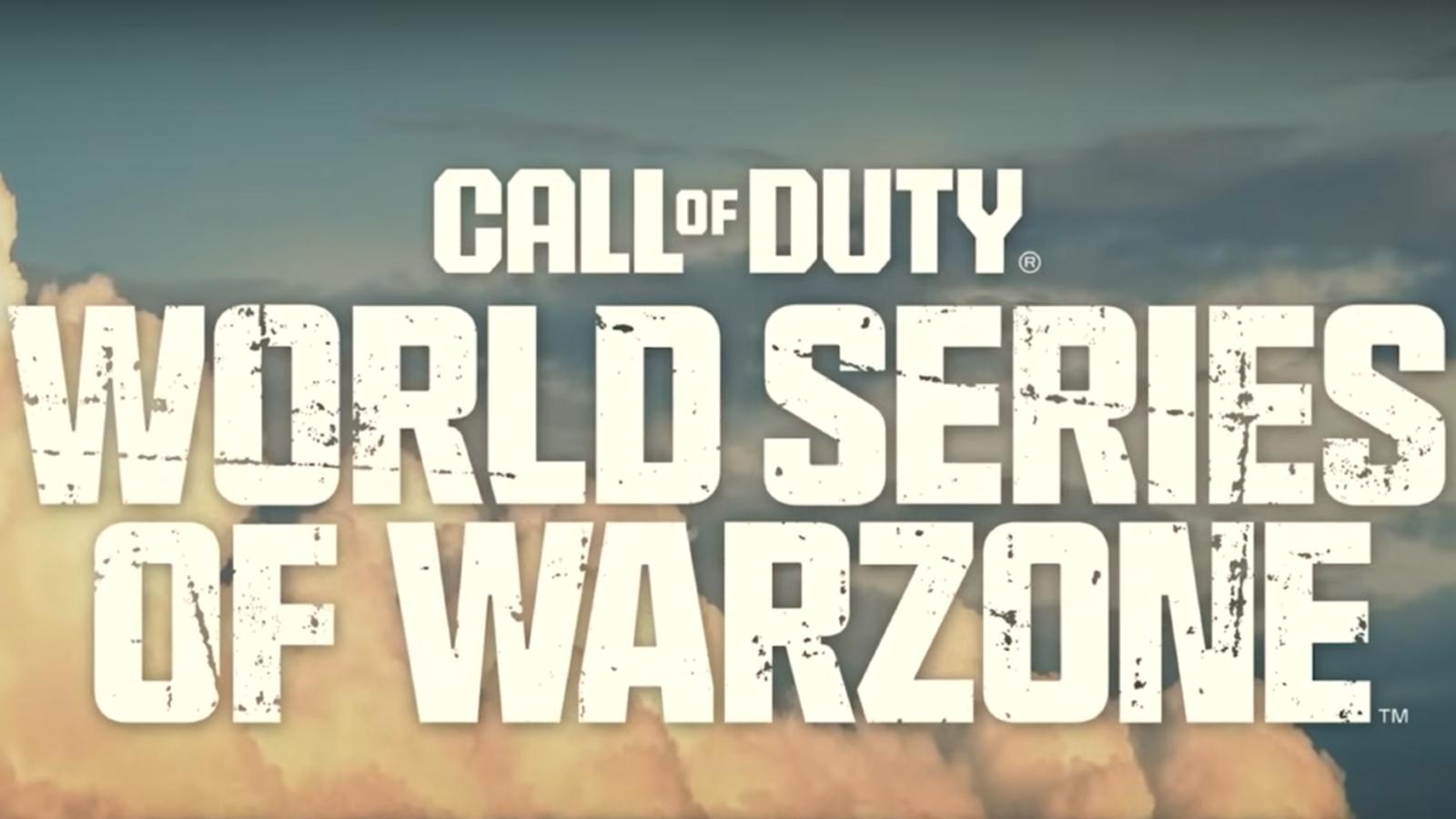 World Series of Warzone 2024 logo