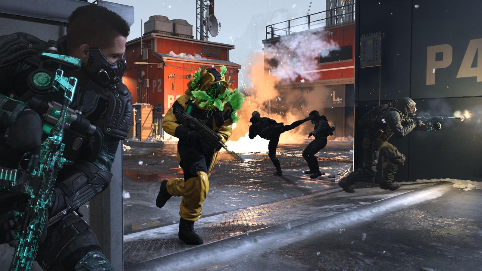 Warzone operator running in Season 4 image