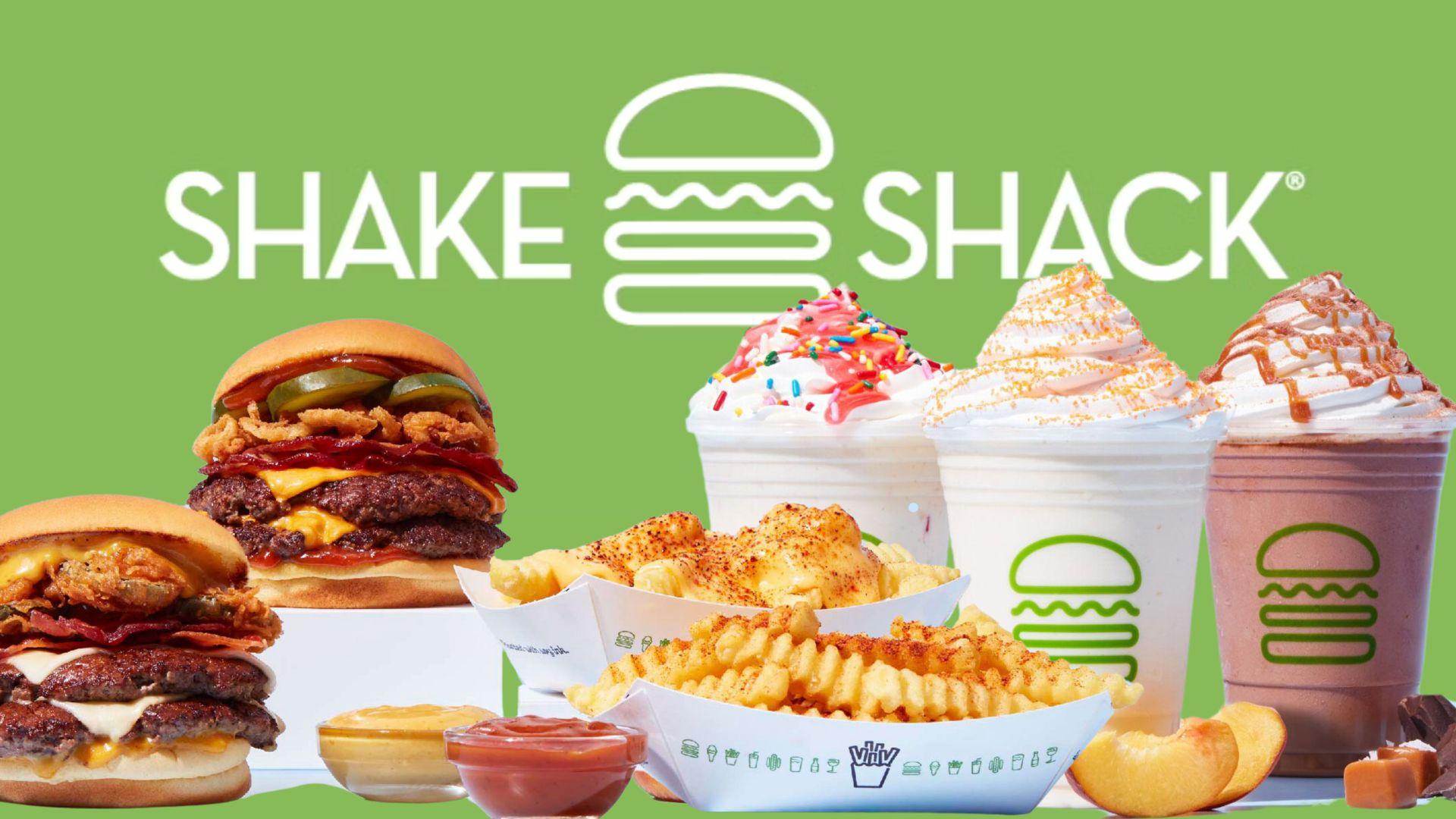 Shake shack new menu and logo