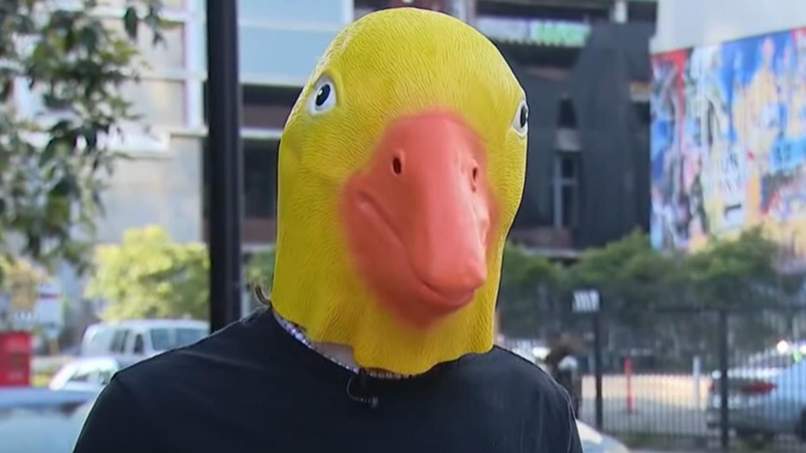 youtube daredevil duck mask