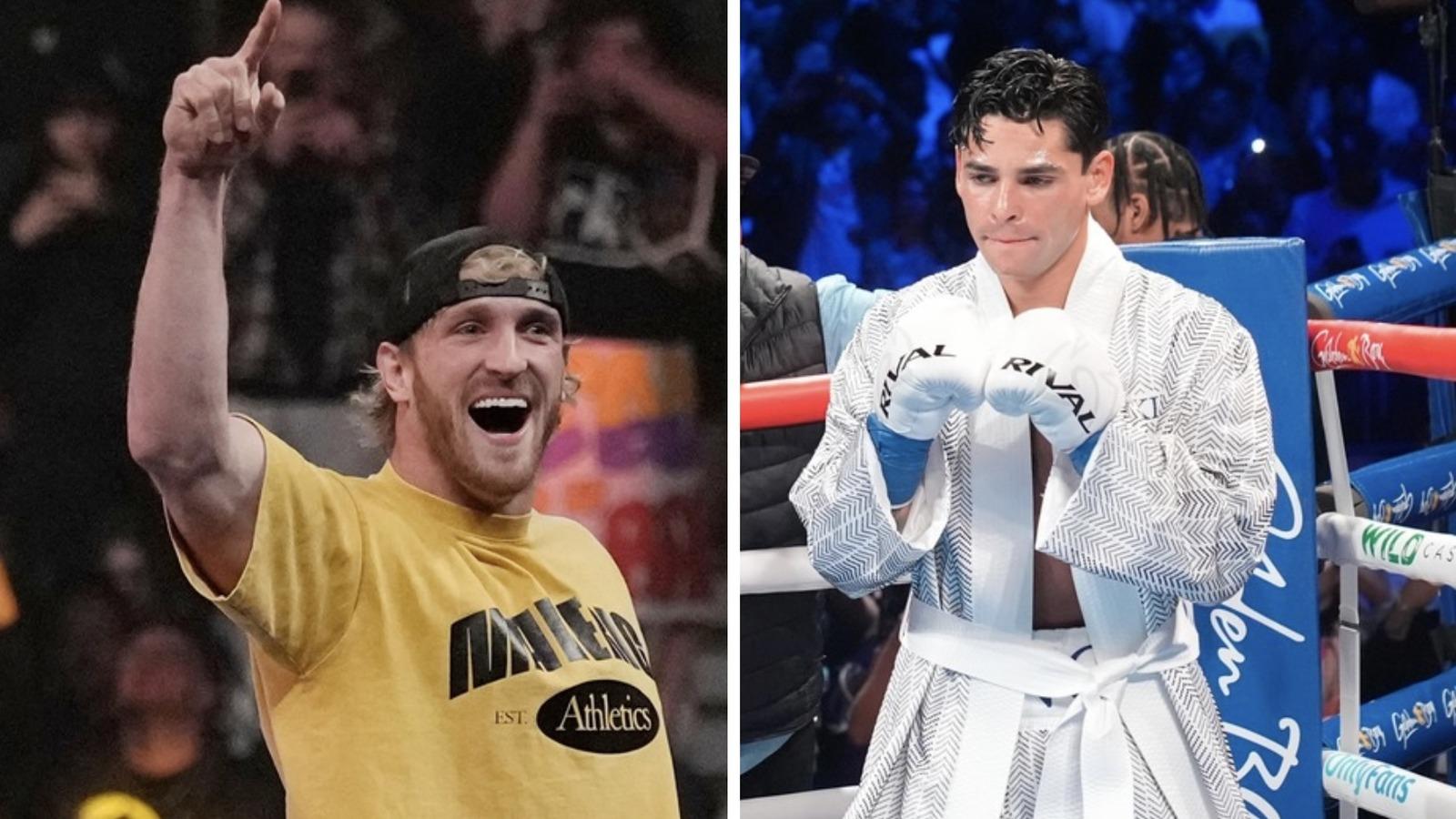 After confirmation of a failed PED test by Ryan Garcia, his long-time rival Logan Paul sent shots at the boxing star