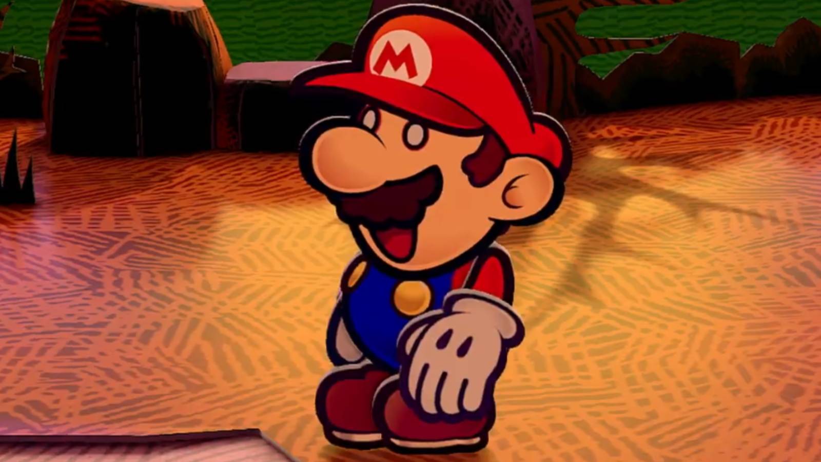 Screenshot from Paper Mario: The Thousand-Year Door on Nintendo Switch.