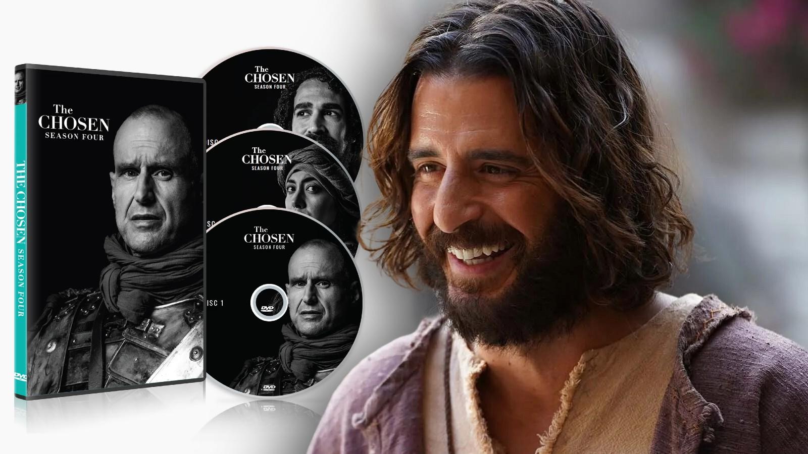 The Chosen Season 4 DVD and Jonathan Roumie as Jesus