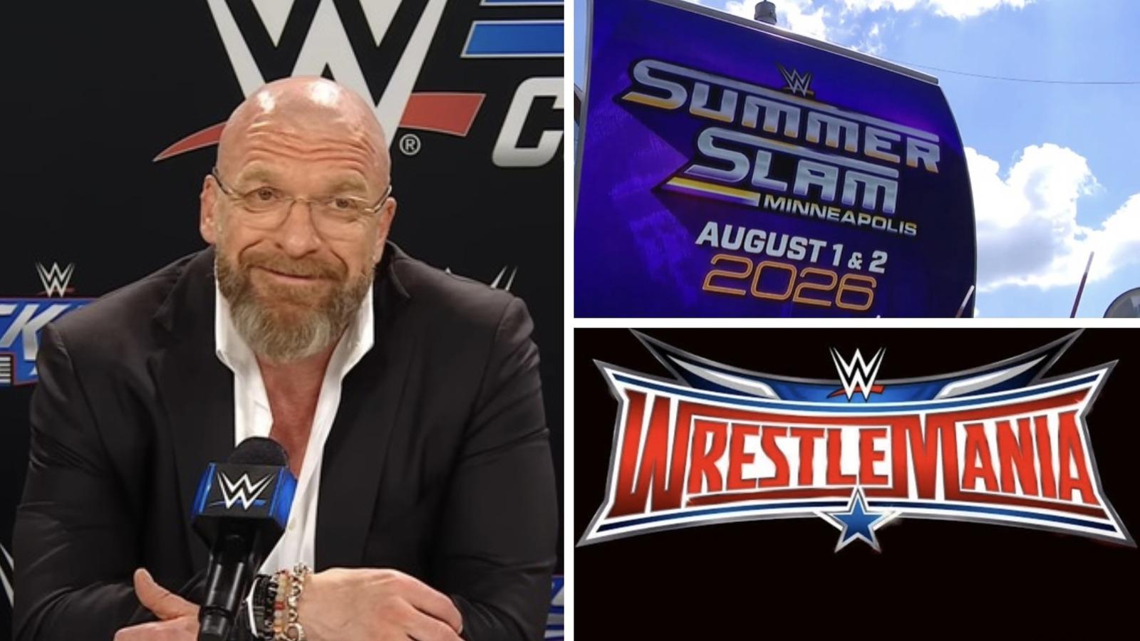 WWE’s decision to make SummerSlam a two-day event hints at future WrestleMania plans