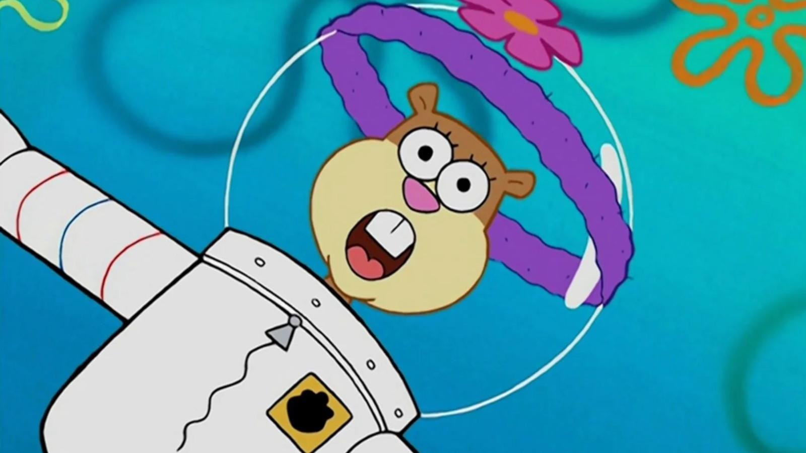 Sandy Cheeks in Spongebob Squarepants series.