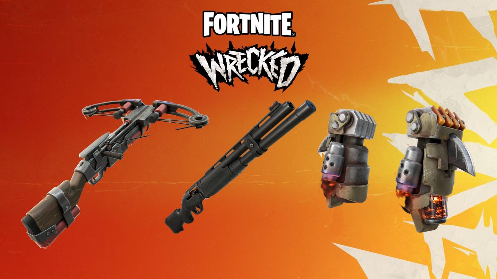 Fortnite Chapter 5 Season 3 weapons cover