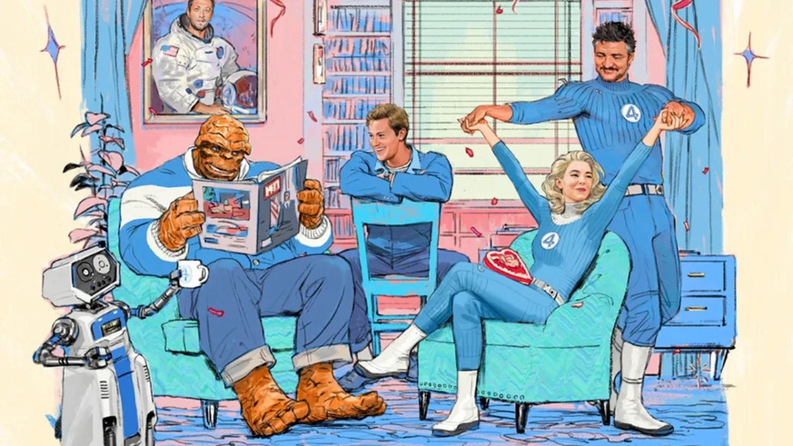 Fantastic Four cartoon released by Marvel
