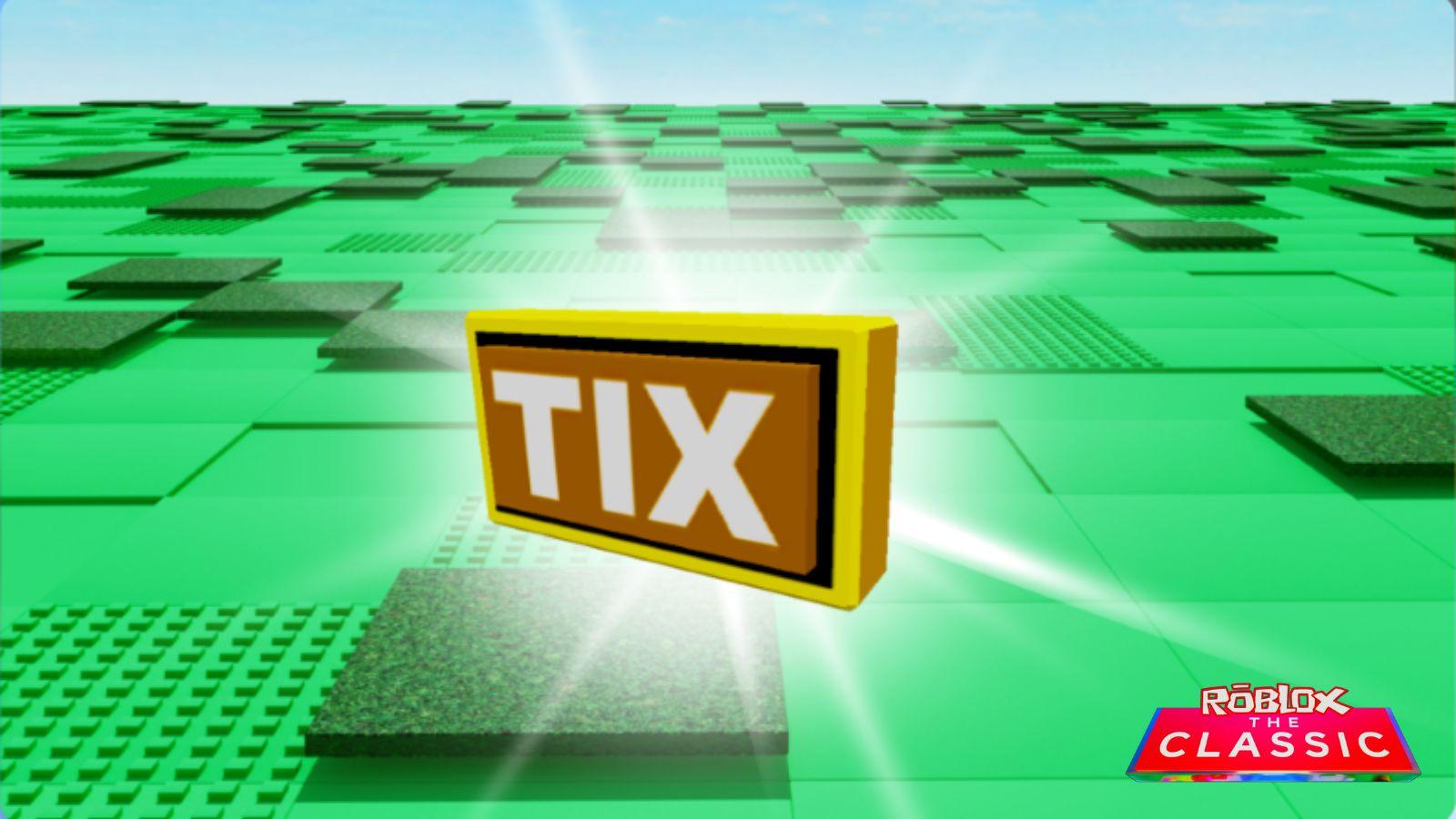 The Tix in Roblox The Classic event