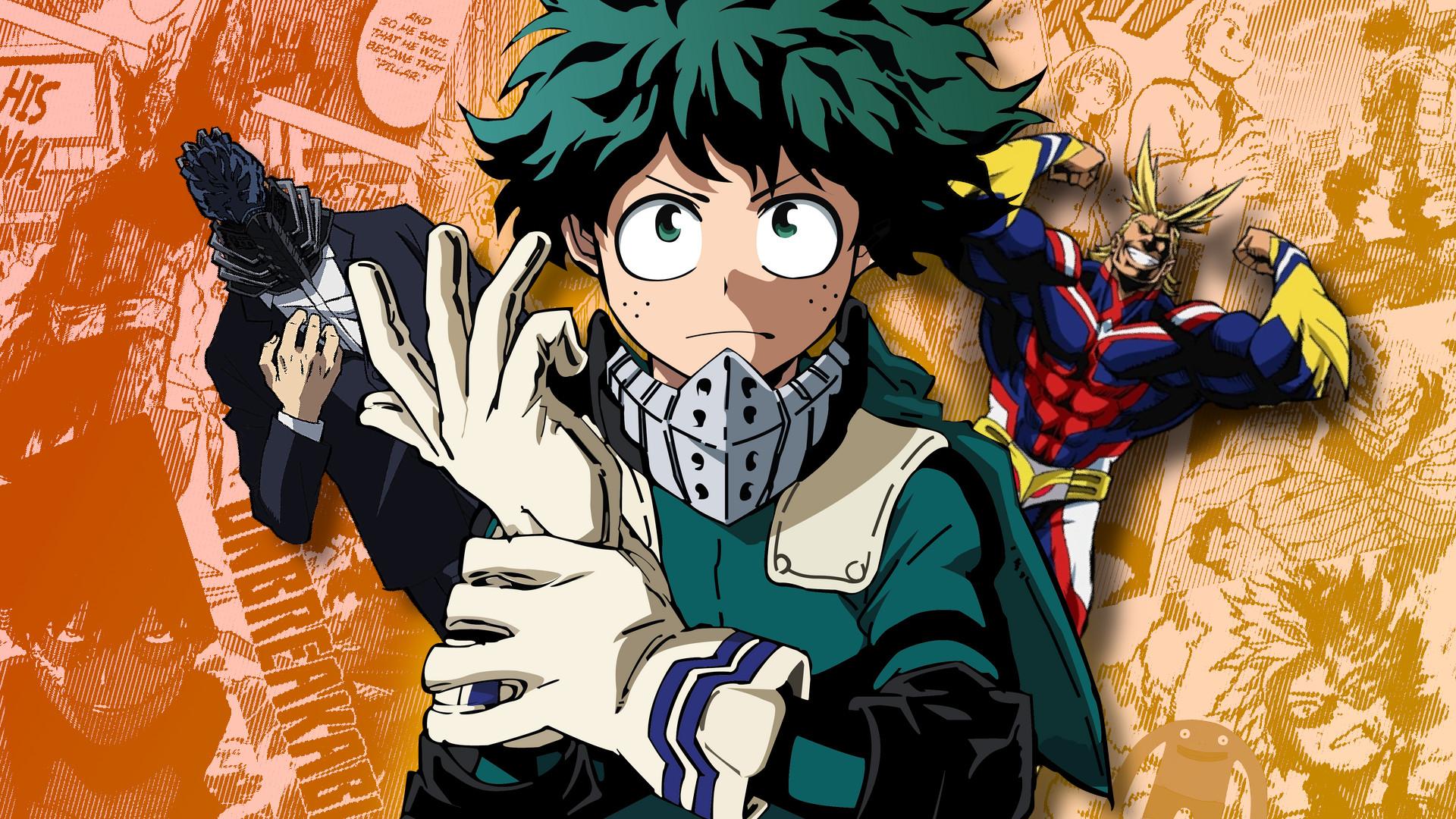 Deku, All Might and All For One